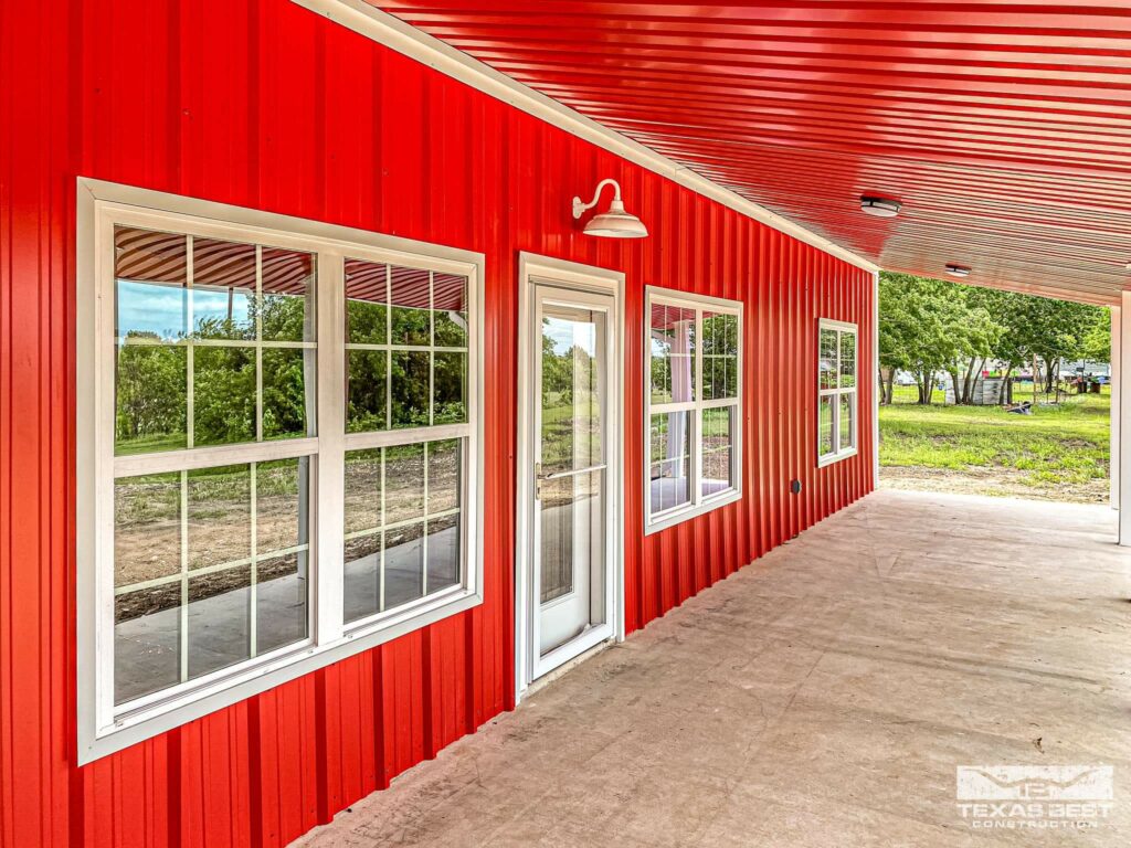 barndominium cost exterior