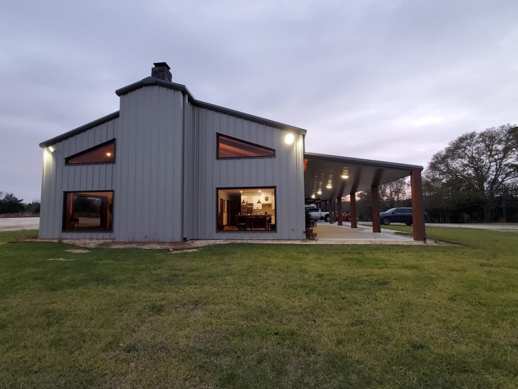 barndominium cost exterior