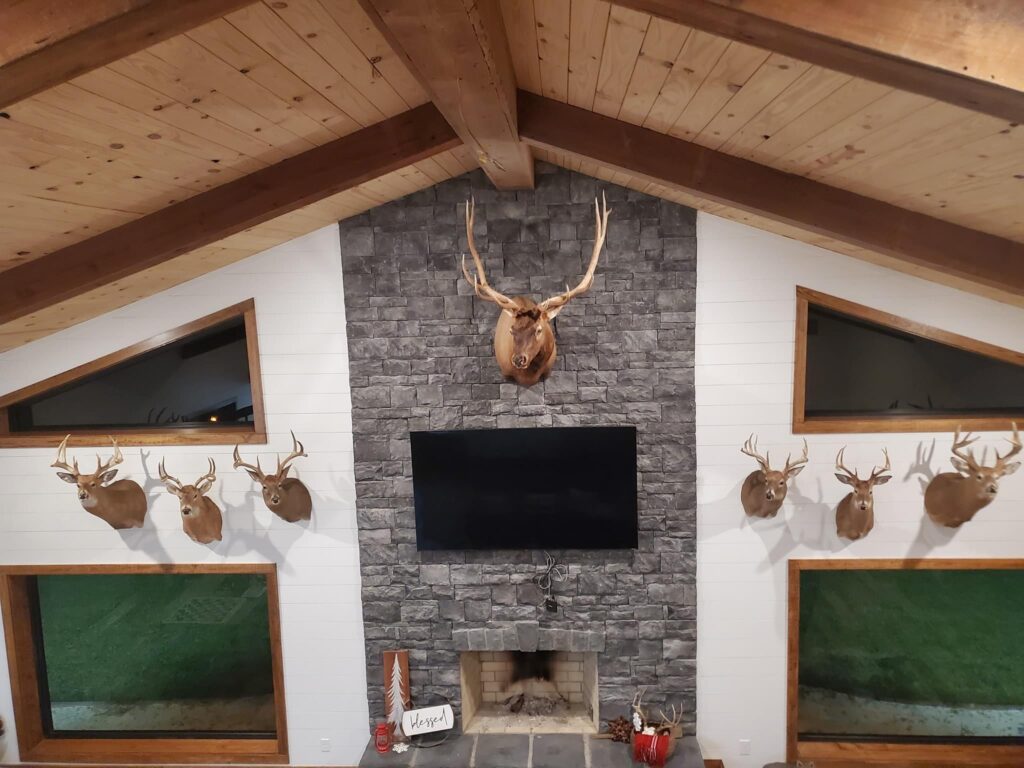 Georgia barndominium interior
