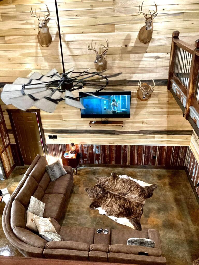 Tennessee barndominium interior