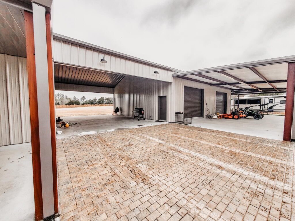 Georgia barndominium exterior