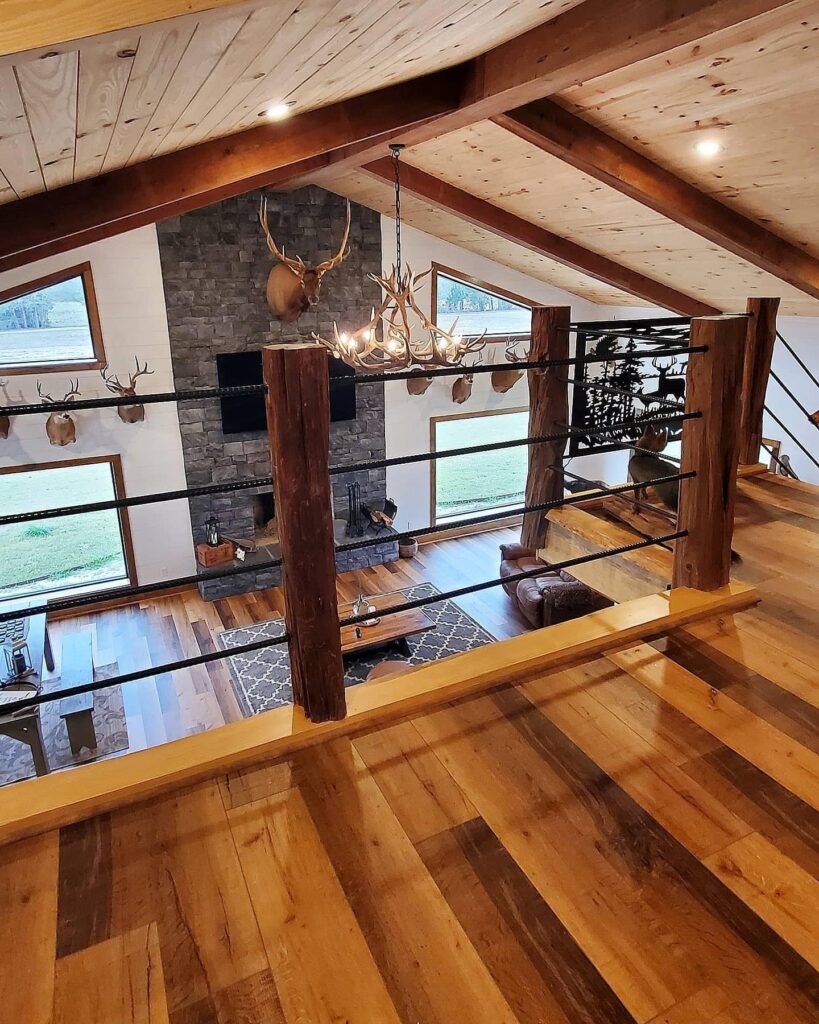 Georgia barndominium interior