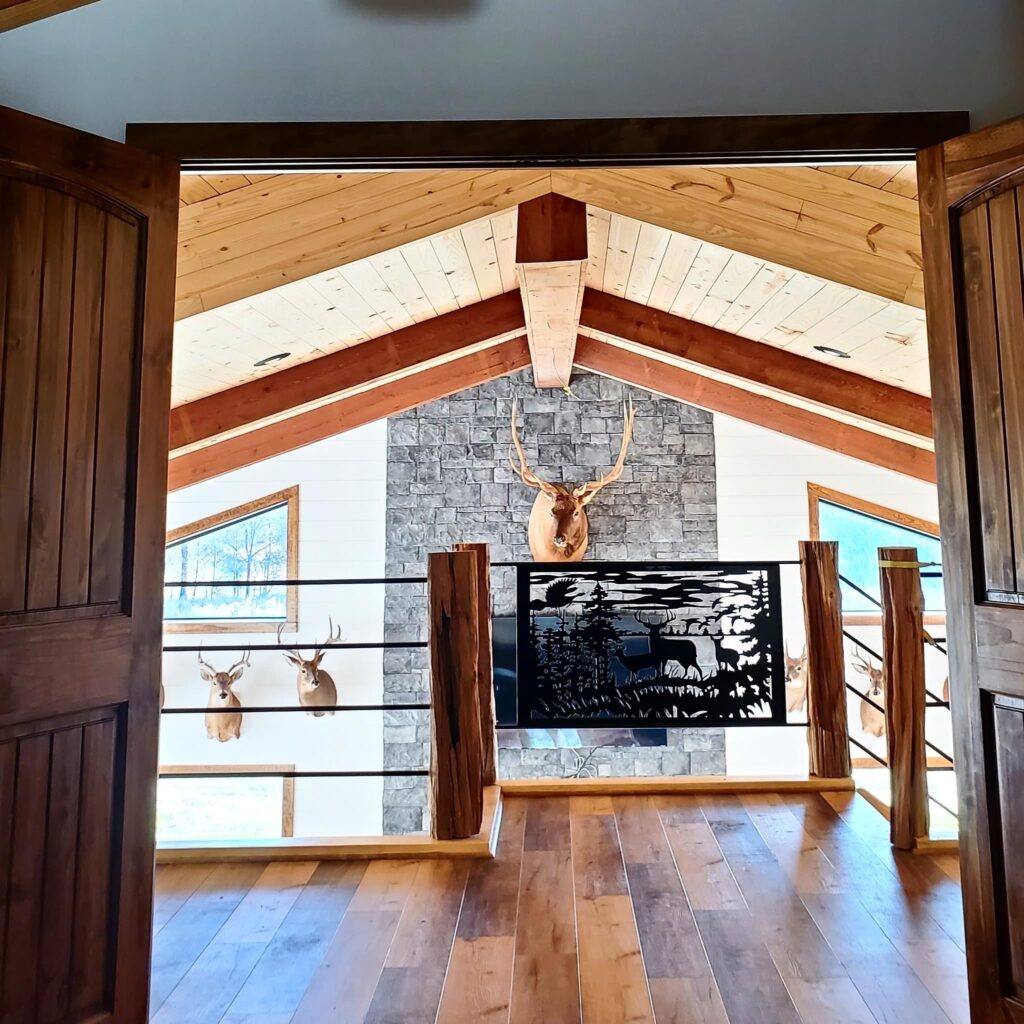 Georgia barndominium interior